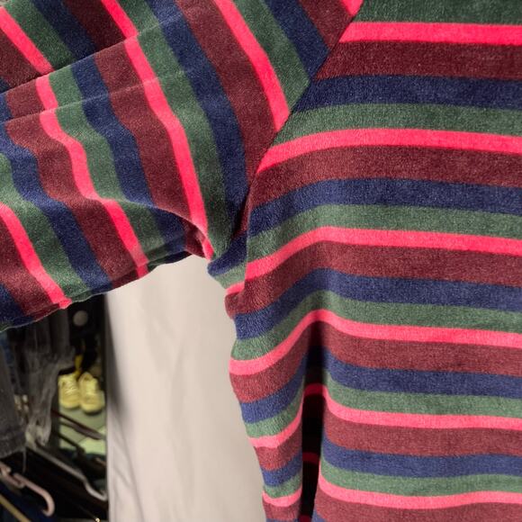 Cuddl Duds Pajama Set M Weekend Getaway Long Sleeve Stripe Lounge 2-Piece - Picture 5 of 16